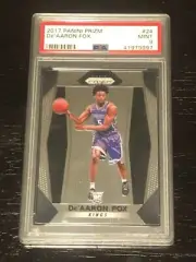 2017-18 Panini Prizm De'Aaron Fox RC PSA 9 - Invest!