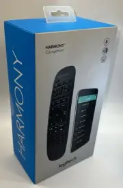 Logitech Harmony Companion All in One Remote Control and Smart Hub - Black New