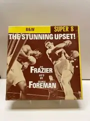 Joe Frazier KO'd By George Foreman 8mm Film, Boxing