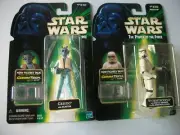 Star Wars The Power of The Force Talking STORMTROOPER & GREEDO CommTech 99 Hasbr