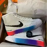 NIKE BLAZER MID 77 開拓者 電玩像素 反光 夜光 休閒鞋 高筒 DC3280-101