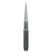 Anti-Theft Anodized Gunmetal Billet Bullet Stubby Short 9" Antenna For Jeep (for: Jeep)