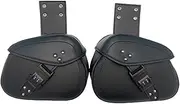 Xatteua Motorcycle Saddlebags Waterproof - Motorbike Bags for Back Seat,Large Capacity Luggage Storage Saddlebag for Electric Vehicle, Motorbike Backseat Pouch