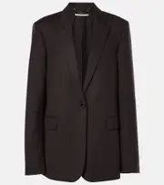 [Stella McCartney] Stella McCartney Wool blazer AU 2 brown