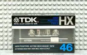 TDK HX 46 TYPE II BLANK CASSETTE TAPE (1) (SEALED)