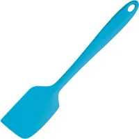 在飛比找momo購物網優惠-【KitchenCraft】矽膠刮刀 藍28cm(攪拌刮刀 