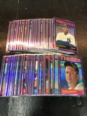 2013 Topps Heritage Baseball PURPLE REFRACTOR SET (-1 Trout) GEM MINT