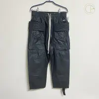 在飛比找蝦皮購物優惠-Rick Owens 上蠟雙環九分褲【CPSHOP__】精品