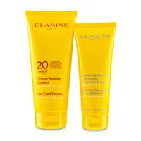 在飛比找樂天市場購物網優惠-克蘭詩 Clarins - 防曬組合: 防曬霜 SPF 20