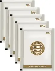 FC Bayern Munich - 125 Years Sticker Collection | 5 x Packs Each with 5 Stickers | Anniversary Edition 2025