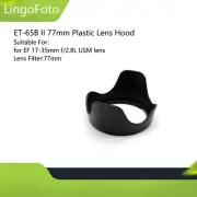 ET-65B II 77mm Plastic Lens Hood Lens Shade for EF 17-35mm f/2.8L USM Lens