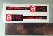 APRC RSV4 Stickers Decals for Aprilia RSV4 Front Fairing (NEW MODEL DESIGN)