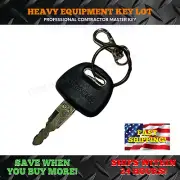 Hitachi Excavator & Forester Heavy Equipment Ignition Key w Logo 445348