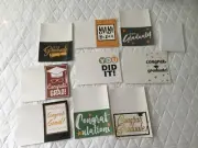 Lot of 9 Graduation Greeting Cards Bundle Blank with envelopes New