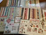 Echo Park 12x12 Paper Kits NEW Eclectic Fall Walk In Park Springtime Halloween