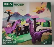 Brio Dinosaur Adventure Set 36094 New W/ Fast Free Shipping!