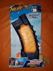 Nerf Super Soaker Banana Clip Refill 20oz Capacity Water 2011 Hasbro NEW