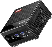 AOOSTAR GEM10 Mini PC, AMD Ryzen 7 7840HS (8C/16T, up to 5.1GHz), 32GB LPDDR5(6400MHZ) 1T SSD, Mini Computer, NVME*3,OCULINK+USB4+HDMI2.1+DP, WiFi 6 2.5G LAN 8K Triple Display,Ultra Silent