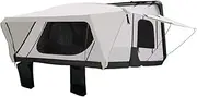 Car Roof Top Tent, 3-4 Person Sunroof Rooftop Tent, Outdoor Camping Tent, Quick Opening Mobile Bedroom with Telescopic Ladder Waterproof Rainproof SUV Pop up Tent for All Season