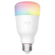 Yeelight W3 WiFi LED RGB Smart Light Bulb E27 - Maximum luminous flux of 900lm, 8W RGB, Colour adjustable and Dimmable - Remote Control Enabled [YLDP005]