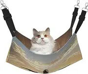 EdWal Airplane print Soft Sleeping Hammock Cat Hammock for Cage Hanging,Pet Hammock Bed Adjustable for Small Animals