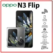 OPPO Find N3 Flip 5G 12GB+256GB BLACK GLOBAL Ver. Dual SIM Android Cell Phone