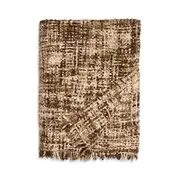Hudson Park Collection Textured Tweed Throw Blanket - Exclusive
