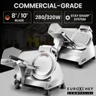EUROCHEF Commercial Meat Slicer Food Cutter Electric Deli Shaver Machine Grade