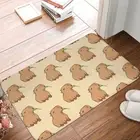 Capybara Animal Bath Mat With Doormat Kitchen Entrance Door Rug Home Decoration