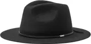 Brixton Wesley Fedora Hat, black, Size XL