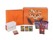 RIP & SHIP - Pokemon TCG S-Chinese 2024 Eevee GX Box Flareon EXCLUSIVE SEALED