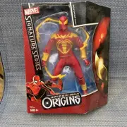 Spider-Man Origins Iron Spider-Man Marvel Signature Series Fully Posable Figure