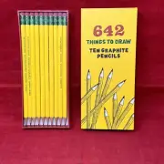 10 NEW Graphite Pencils 642 Things to Draw Art Fun Creative Drawing