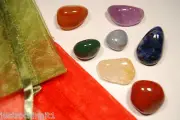 7 CHAKRA STONES TUMBLED In Bag Healing Crystal Amethyst Sodalite Citrine Jasper