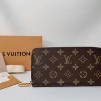 在飛比找PopChill優惠-[二手] LV Monogram老花拉鏈長夾