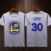 在飛比找Yahoo!奇摩拍賣優惠-🏀柯瑞Stephen Curry庫里短袖棉T恤上衣🏀NBA勇