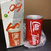 VTG Cola Can Kitchen Timer 60 Minute - 1 Hour Logo w Original Box red mock Coca