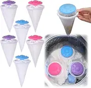 Pet Hair Remover for Washing Machine, Laundry Lint Catcher, 9-Piece Reusable Fur Filtering Mesh (6)