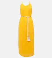 [Velvet] Velvet Lorelei cotton maxi dress AU 16 yellow