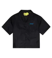 [Off-White Kids] Off-White Kids Bowling shirt Y 12 black