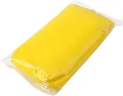 Safe and Interesting Sand Toy for DIY Footprint Art Easy to Dry Colorful Sand DIY Sand Toy Soft Clay DIY Clay Light, Yellow