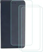 LCEHTOGYE Cover for Doogee X98 + 3 Slice HD Tempered Glass,Shell PU BracketBumper Protective Back Case - Anti-Scratch Screen Protector for Doogee X98-YSNQ - Blue