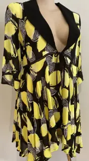 ts Taking Shape Size 18 S-M Limoncello Mellow Yellow Cardi Jacket NWT RRP $180