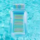 Inflatable Float Chair Air Mat Beach Pool Parties Summer Water Lounger Chair