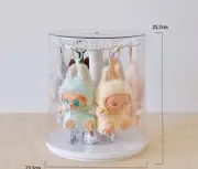 Transparent Protective Case for POP MART Labubu The Monsters Plush Doll Covereh