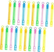 LRXIYODE 50Pcs Star Design Bubble Wands for Portable Bubble Makers for Outdoor Play Bubble for Parties Birthdays Family Gatherings