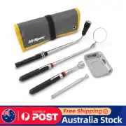 5 Pcs Pickup Tool Set with Extendable Flashlight and Inspection Mirror