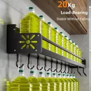 Wall-Mounted Storage Rack Kitchen organiser