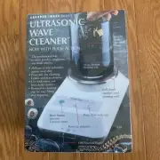 Sharper Image Ultrasonic Wave Cleaner for Jewelry w/ Pulse Action BRAND NEW