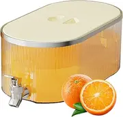 Drinks Dispenser with Tap Drinks Bucket 5l Water Container with Tap for Fridge Drinks Dispenser Large Fridge Jug Dispenser Refrigerator Cold Kettle for Summer Tea